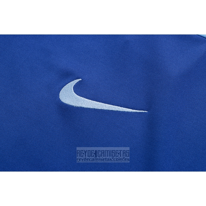 Chandal del Atletico Madrid Manga Corta 2022-2023 Azul